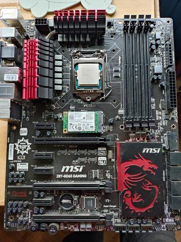 Lot carte mère, CPU, ventirad, GPU, SSD beschikbaar voor biedingen
