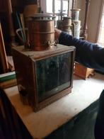 Koperen scheepslicht ., Antiek en Kunst, Antiek | Meubels | Kasten, Ophalen