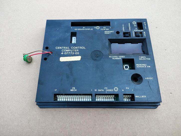 Center Control Computer/ 6-09738-10 Rowe-AMi (Div) jukebox, Verzamelen, Automaten | Jukeboxen, Ami, Verzenden