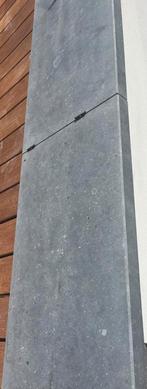Belgische muurbekleding in blauwe steen, Ophalen, 60 cm of meer, 40 tot 60 cm, Hardsteen