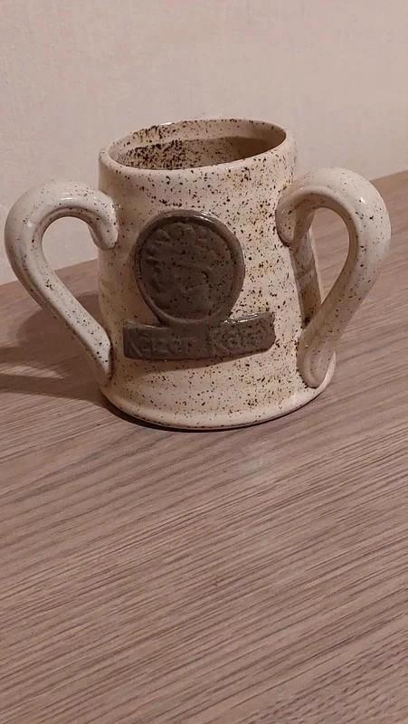 Keramische bierkruik / Keizer Karel, Antiek en Kunst, Antiek | Keramiek en Aardewerk, Ophalen of Verzenden