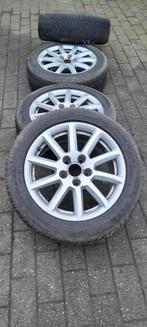 Jantes audi et pneus neige, Autos : Pièces & Accessoires, Pneus & Jantes, Pneus et Jantes, Pneus hiver, 16 pouces, Véhicule de tourisme