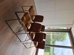 Stoelen etnicraft zelf te overtrekken, Huis en Inrichting, Stoelen, Ophalen, Gebruikt, Bruin, Metaal