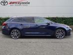 Toyota Corolla TS+Premium+afn. trekhaak+cam+n, Auto's, Automaat, Emergency brake assist, Blauw, Break