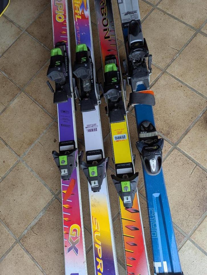 4 paar ski's ook apart te koop (merk HEAD), Sport en Fitness, Skiën en Langlaufen, Gebruikt, Ski's, Ski, Head, Ophalen