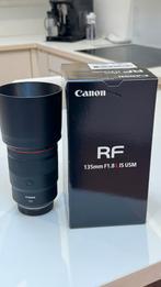 Objectif Canon RF 135mm 1.8 L IS USM, Ophalen, Zo goed als nieuw