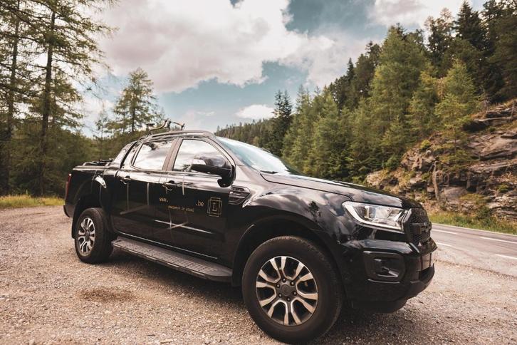 Ford Ranger, Auto's, Ford, Particulier, Ranger, Diesel, SUV of Terreinwagen, 4 deurs, Automaat, Zwart, Zwart, Leder, Vierwielaandrijving