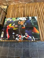 poster Wilfried Nelilissen gazet van Antwerpen, Sport en Fitness, Wielrennen, Nelos, Overige typen, Ophalen of Verzenden, 2000 hasselt