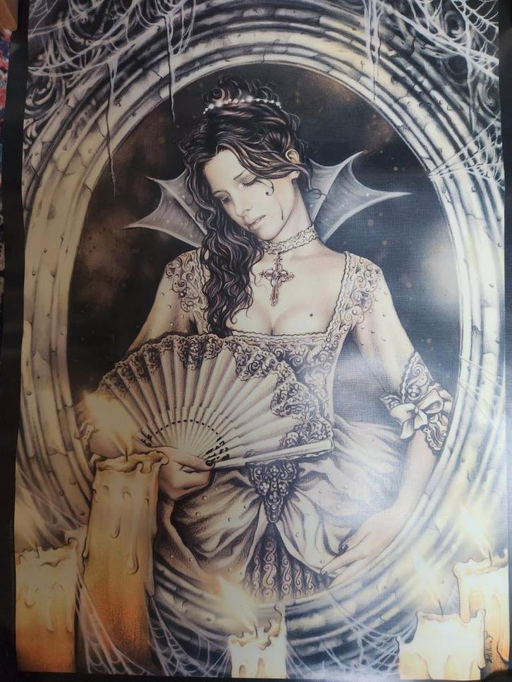 Poster Vicoria Frances, Verzamelen, Posters, Ophalen