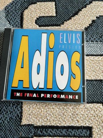 Elvis live bootleg cd, Adios, the final performance beschikbaar voor biedingen