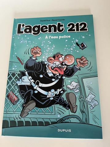Bande dessinée-Agent 212-A l'eau Police-Parfait Etat-DUPUIS