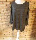 (18) -blouse femme t.48 noire - atmosphére -, Zwart, Maat 46/48 (XL) of groter, Ophalen of Verzenden, Zo goed als nieuw