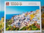 puzzel 1000st-King-Santorini-Griekenland, Hobby en Vrije tijd, Ophalen of Verzenden, 500 t/m 1500 stukjes, Legpuzzel