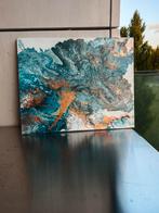peinture acrylique sur toile, Ophalen