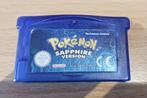 Pokémon - Sapphire Version, Game Boy Advance, Ophalen of Verzenden, Zo goed als nieuw, Met games