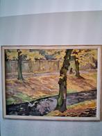 Stille kade, Adri Pieck, zie omschrijving, Antiek en Kunst, Ophalen of Verzenden