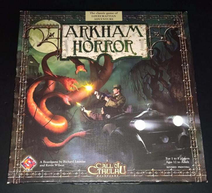 Arkham Horror (Revised edition), Hobby en Vrije tijd, Gezelschapsspellen | Bordspellen, Gebruikt, Ophalen of Verzenden