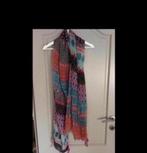 Meerkleurige lange sjaal., Comme neuf, H&M., Enlèvement ou Envoi, Écharpe