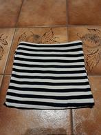 M H&M marineblauw/wit gestreepte minirok met hoofdband, Kleding | Dames, Maat 38/40 (M), H&M, Wit, Ophalen of Verzenden