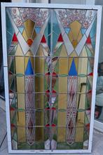 Mooi glas in lood breed m1.10 hoogte m1.80, Huis en Inrichting, Woonaccessoires | Wanddecoraties, Ophalen of Verzenden
