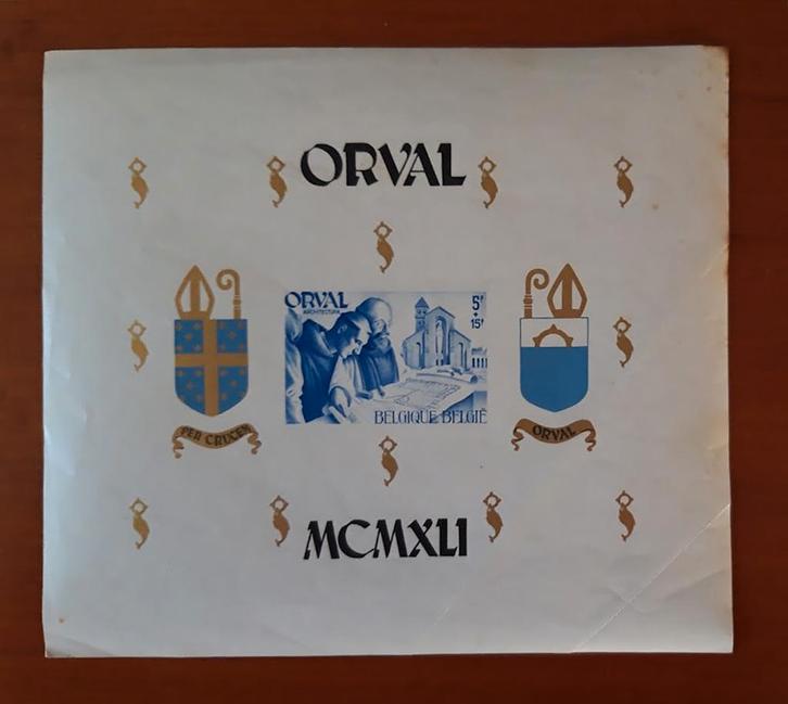 Belgium 1941 OBP BL12 ongetand Lady Orval Abbey MCMXLI - MNH, Postzegels en Munten, Postzegels | Europa | België, Postfris, Overig