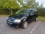 Vw Touran 1.6 essence Automatique, Auto's, Beige, 4 cilinders, Zwart, 5 deurs