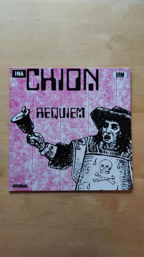 Michel Chion Requiem LP Album Vinyle 33t ina grm france 1978, Cd's en Dvd's, Vinyl | Overige Vinyl, Zo goed als nieuw, 12 inch