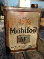 Zeldzaam olieblik MOBILOIL jaren 30, Ophalen of Verzenden, Gebruikt, Verpakking