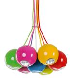Hanglamp pendel licht met kleurtjes, Ophalen of Verzenden, Zo goed als nieuw, Speels, Metaal