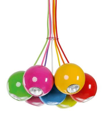 Hanglamp pendel licht met kleurtjes beschikbaar voor biedingen