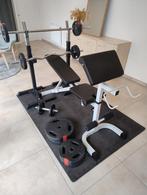 Complete krachttrainingsset Gorilla Sports, Sport en Fitness, Ophalen, Zo goed als nieuw