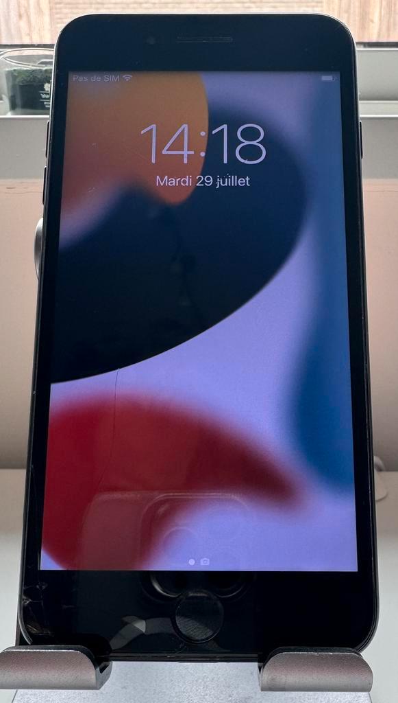 iPhone 7 Plus 256 GB — werkt goed, gebarsten scherm, Telecommunicatie, Mobiele telefoons | Apple iPhone, Gebruikt, 256 GB, Zonder abonnement