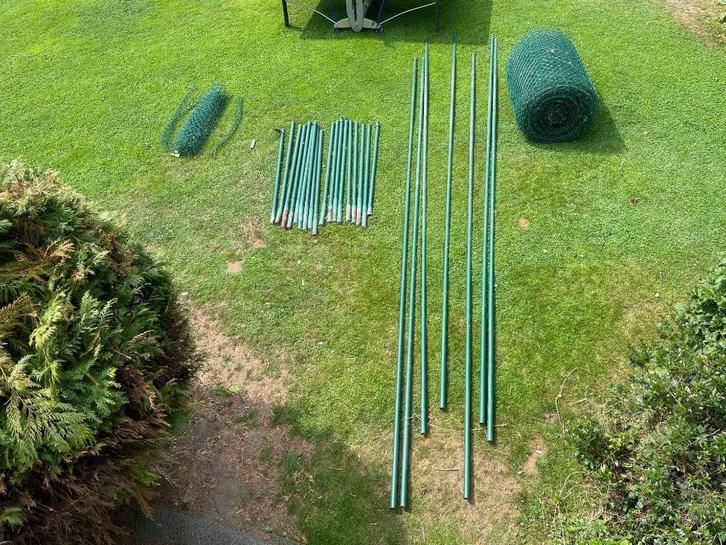 poteaux et clôture jardin, Tuin en Terras, Tuinhekken en Hekwerk, Gebruikt, Ophalen