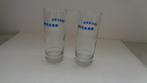 2 Ricard glazen Blauwe tekst 15.50cm hoog, Ophalen, Zo goed als nieuw, Overige typen