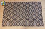 Handgeknoopt oosters Tapijt (Jute) Zwart/Bruin 155x240 nieuw, Ophalen of Verzenden