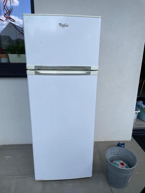 IJskast met diepvries Whirlpool, Elektronische apparatuur, Koelkasten en IJskasten, Gebruikt, Met aparte vriezer, 120 tot 140 cm