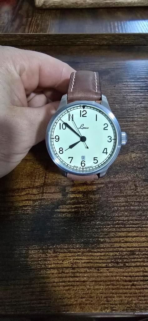 Duitse wonder laco automatic, Handtassen en Accessoires, Horloges | Antiek, Ophalen