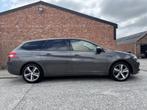 Peugeot 308sw "AUTOMAAT" Navi/camera360/clima/70 000km/2020, Electronic Stability Program (ESP), Stof, 1199 cc, Zwart