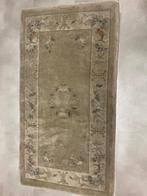 Petit tapis ton kaki beige 70 x 135, Maison & Meubles, Enlèvement, Utilisé, Beige