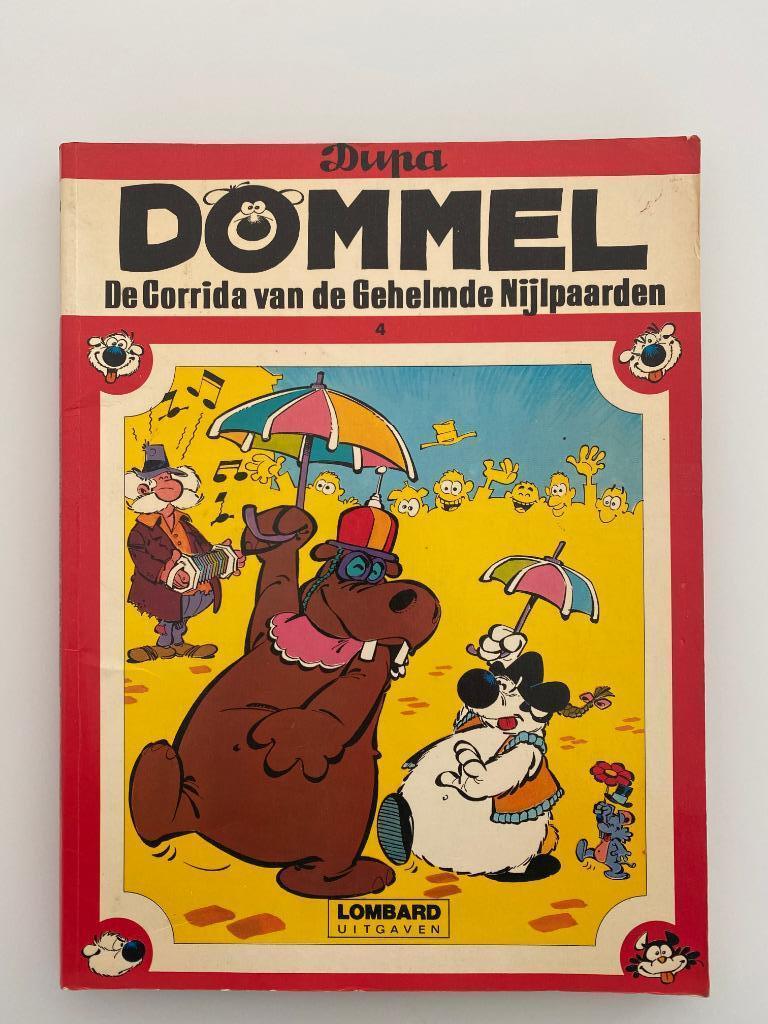 Dommel 4 De corrida van de gehelmde nijlpaarden 1ste druk 79, Dupa, Enlèvement ou Envoi, Une BD, Utilisé