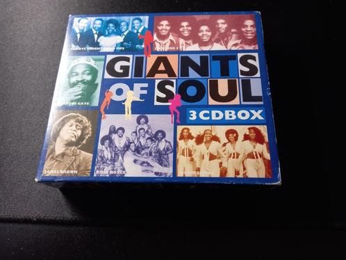 Giants Of Soul 3 x Cd Box = Mint, Cd's en Dvd's, Cd's | R&B en Soul, Zo goed als nieuw, Soul of Nu Soul, 1960 tot 1980, Boxset