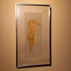 Jef Janssens, Originele tekening, 36x64cm, Antiek en Kunst, Ophalen of Verzenden