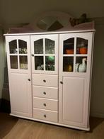 Gepimpte vitrinekast, Huis en Inrichting, Ophalen, Gebruikt, 100 tot 150 cm, 25 tot 50 cm