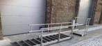 modulaire aluminium bordestrap 11 treden + platform, Ophalen, Gebruikt, Trap