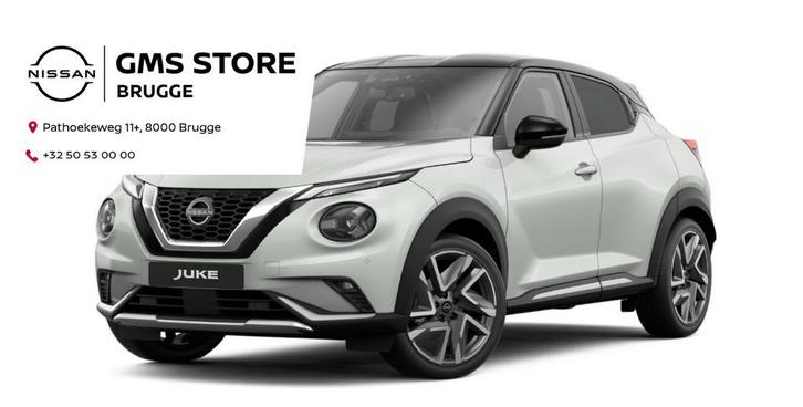 Nissan Juke 1.0 DIG-T 114 N-Design uitvoering, Auto's, Nissan, Bedrijf, Te koop, Juke, Airconditioning, Alarm, Bluetooth, Centrale vergrendeling