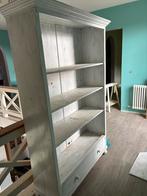 Boekenkast wit met lade, Huis en Inrichting, Kasten | Boekenkasten, Ophalen, Gebruikt