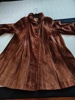 Daine jas met slangen leren strepen., Kleding | Dames, Ophalen, Maat 38/40 (M)