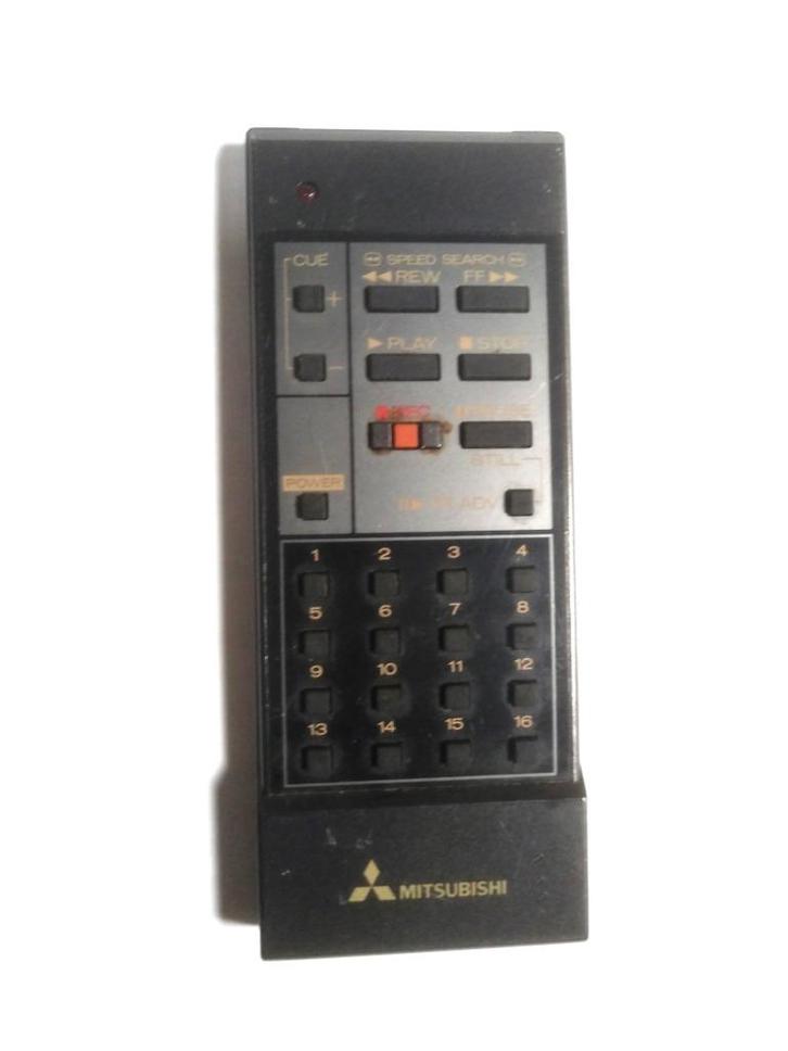 Mitshubishi afstandsbediening voor videorecorder, Audio, Tv en Foto, Afstandsbedieningen, Gebruikt, Origineel, Vhs, Ophalen of Verzenden