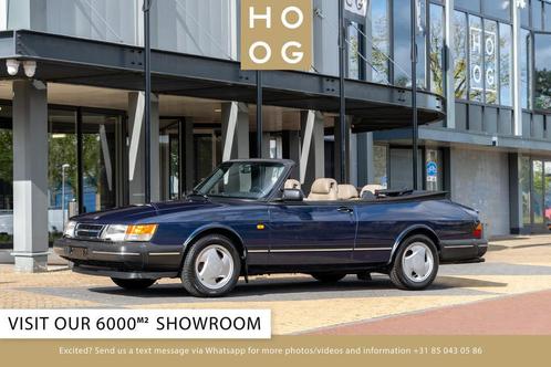 Saab 900 S 2.0 Cabriolet LPT (bj 1992), Auto's, Oldtimers, Bedrijf, Te koop, Open dak, Saab, Benzine, Cabriolet, 2 deurs, Handgeschakeld