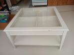 Glazen salontafel van Ikea., Huis en Inrichting, Tafels | Salontafels, Ophalen, Gebruikt